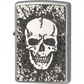 ZIPPO 2MPP-Skull (GY)  ���åݡ�