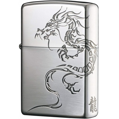 ZIPPO DRAGON 2SI-DR2 銀いぶし 2面加工 ジッポー | ZIPPO,デザイン