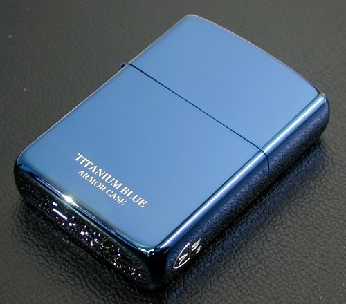 ZIPPO アーマー ブルー チタンコーティング 16-BLTT ジッポー | ZIPPO