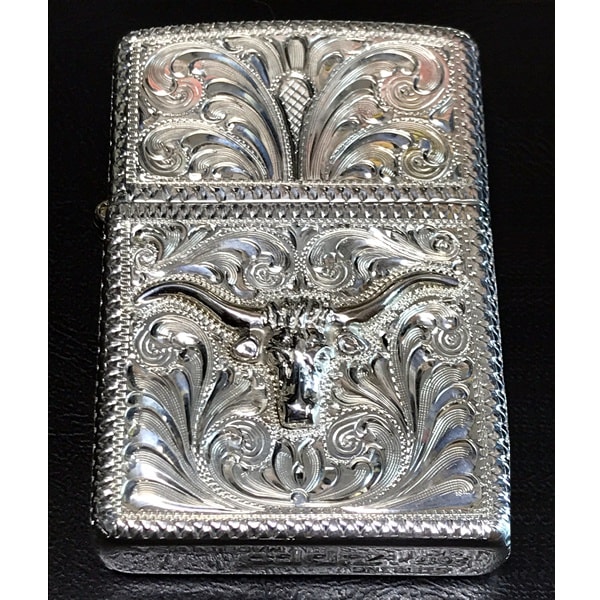 ZIPPO ��������󥰥���С��ʽ��� ����С����� 15SLV-1 �Хåե�����������  ��Ħ 5�̲ù� ���åݡ�