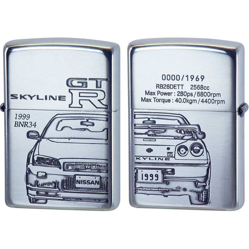 ZIPPO 『NISSAN SKYLINE GTS 日産 スカイライン ブラック』1986