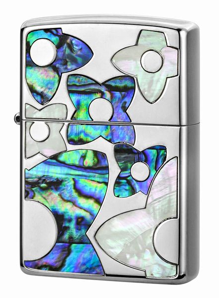 ZIPPO ������ե�SV Shell flower �����륤��쥤���å���SV�ž夲