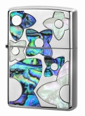 ZIPPO ������ե�SV Shell flower �����륤��쥤���å���SV�ž夲