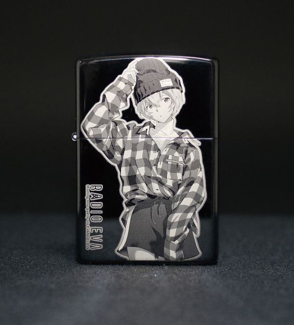 ZIPPO �������������󥲥ꥪ�� RADIO EVA 10��ǯ��ǰ 2nd �쥤 �֥�å������󥳡��ƥ��󥰹����٥ޥ������졼�����ù� ���åݡ�