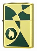 ZIPPO �⥶���� BS/GR/WT MOSAIC ���å��󥰥ڥ���ȥ������꿿﫤��֤��ž夲 ���åݡ�