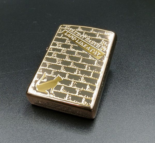 ZIPPO ブロックキャット BWGD ジッポー | ZIPPO,デザイン,犬・猫・動物