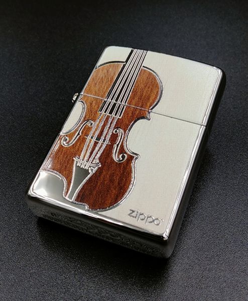 ZIPPO ヴァイオリン ウッド埋め込み仕上げ ジッポー | 全ての商品 