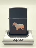 ZIPPO �����ܡ����ӥХåסʥ����󥷥륨�åȡ˥ޥåȥ֥�å�ξ�̥��å���+����С��ž� ���åݡ�