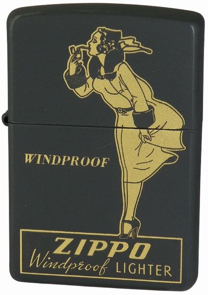 ZIPPO windproof ready ウインドプルーフ レディ BKM-1 ブラックマット  