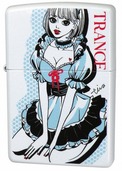 けいおん　水着　メイド　オイルライター　zippo風　セット　KO56 zippo けいおん 秋山 澪 メイド 水着 ver アニメ 両面デザイン K