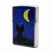 ZIPPO Pixel Animals �ԥ����륢�˥ޥ� ����å� 2PA-CAT ���åݡ�