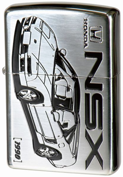 ジッポライター zippo(ジッポーライター)Hondaシリーズ ホンダ NSX 1990 銀イブシ