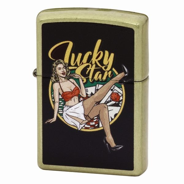 ZIPPO US���ꥸ�ʥ� 48267-125626  LUCKY STAR ���åݡ�