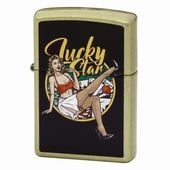 ZIPPO US���ꥸ�ʥ� 48267-125626  LUCKY STAR ���åݡ�