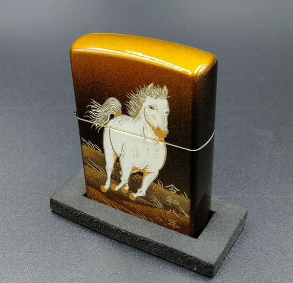 ZIPPO �ܶ⼬�� ����8ǯ�� ���� �� 2LAC-HORSE ���������� ���åݡ�