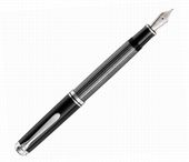 Pelikan �ڥꥫ�� �����٥졼�� ����С��ȥ�� M805 �֥�å����ȥ饤�� Black stripe ��������ץ졼��18��ڥ��� ��ǯɮ