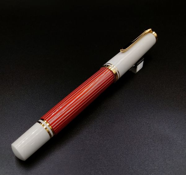 Pelikan ڥꥫ  ٥졼 M600 Red White åɥۥ磻 ǯɮ