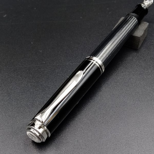 Pelikan �ڥꥫ�� �����٥졼�� M405 �֥�å����ȥ饤�� Black stripe ��������ץ졼��14��ڥ��� ��ǯɮ
