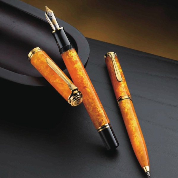 Pelikan ڥꥫ  ٥졼 M600 Vibrant Orange ֥ȥǯɮ