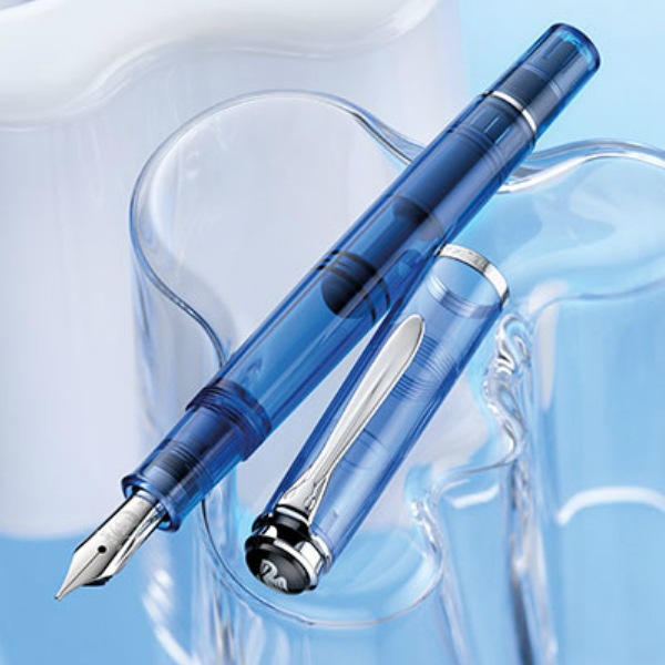 Pelikan �ڥꥫ�� ���������� ���饷�å� M205 �֥롼 �ǥ�󥹥ȥ졼���� �֥롼������ȥ� ��ǯɮ