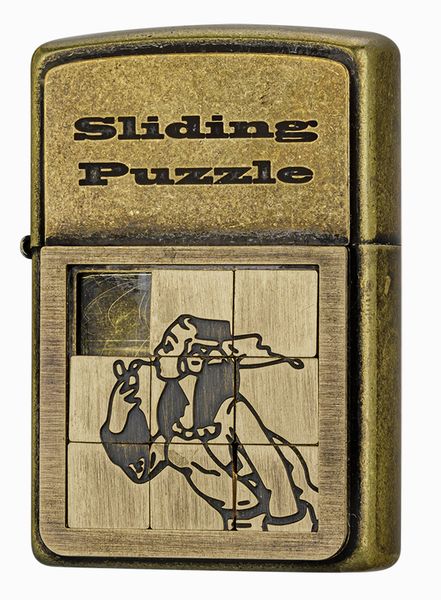 ��ȯ�䡪�� ZIPPO MERAL PUZZLE GIRL �᥿��ѥ��륬���� �ץ졼��Ž��֥饹�Х��ž夲 1201S910 ���åݡ�