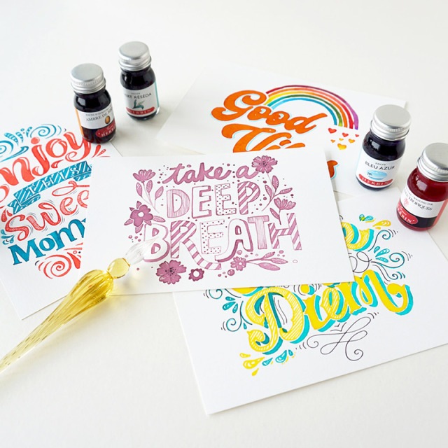 HERBIN ����Х� GLASS PEN GIFT SET ���饹�ڥ�Ĥम&�ߥ˥��󥯥��å� ��8��