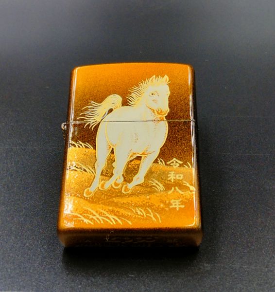ZIPPO �ܶ⼬�� ����8ǯ�� ���� �� 2LAC-HORSE ���������� ���åݡ�