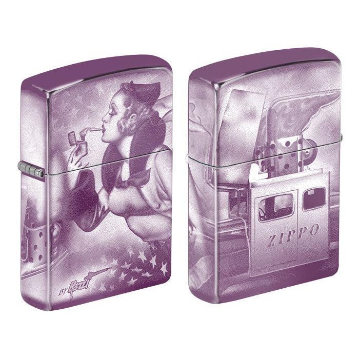 ZIPPO Mazzi ���饦�ǥ������ޥå� ���ӥ��١��� ��80953 Windy ������ǥ� ZIPPO���� ���åݡ�