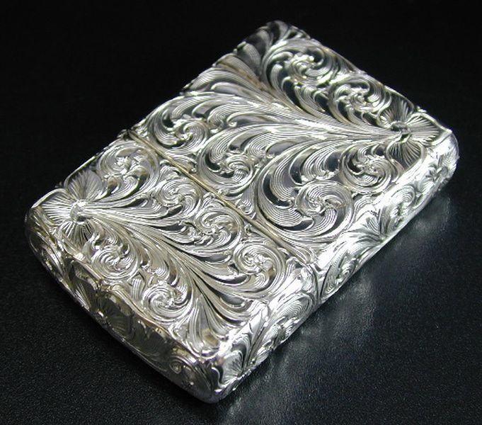 ZIPPO SILVER KING ����С����� 26SLV-5 Armor �����ޡ� ��������󥰥���С�(�����)���åݡ�