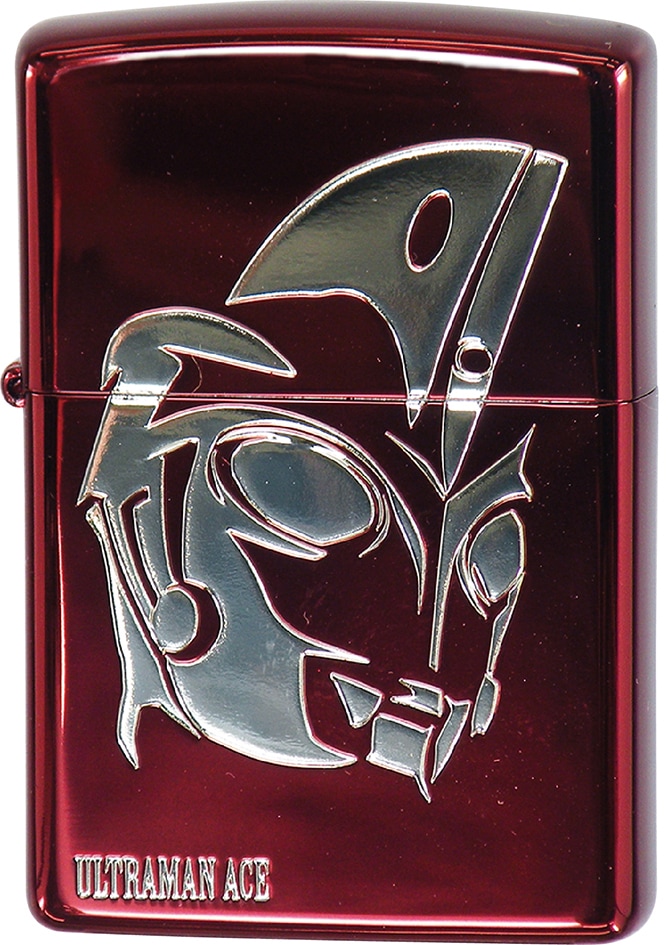 ZIPPO ウルトラマンエース RDイオンS エッチングイオンコートレッド