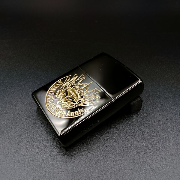ZIPPO �������󥲥���30��ǯ 30th Anniversary  BLACK��GOLD ���å��󥰲ù� EVASTORE���ꥸ�ʥ� ���åݡ�