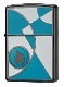 ZIPPO �⥶���� BK/BL/WT MOSAIC ���å��󥰥ڥ���ȥ�������BK�˥å���ž夲 ���åݡ�