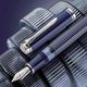 Pelikan �ڥꥫ�� ���������� �����٥졼�� M815 Metal Striped Blue �᥿�� ���ȥ饤�� �֥롼 ������������18��ڥ��� ��ǯɮ