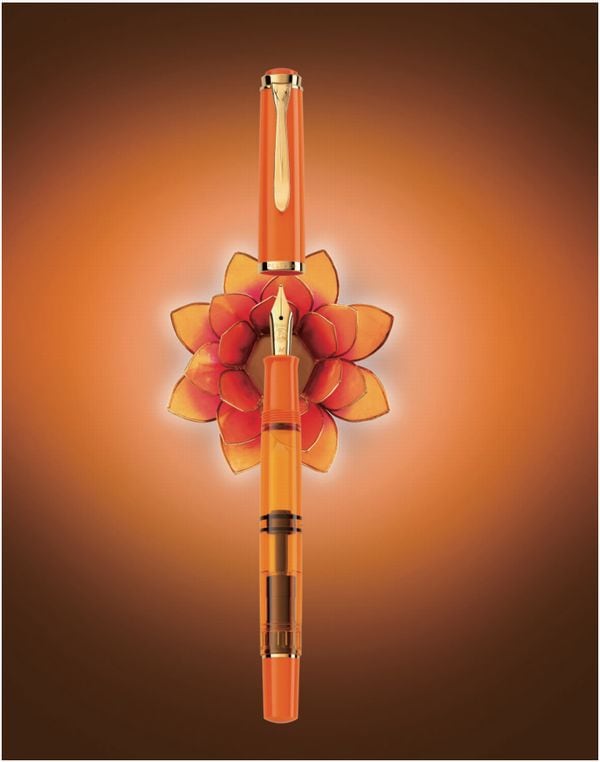 Pelikan �ڥꥫ�� ���������� ���饷�å� Classic M200 orangel-delight ����� �ǥ饤�� 24��ץ졼�ȥ�������ڥ��� ��ǯɮ