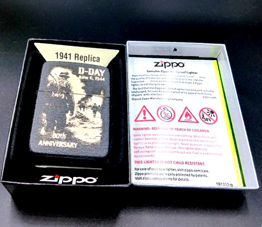 ������ ZIPPO 1941 D-DAY 80th  D-DAY 80��ǯ��ǰ �֥�å�����å��� USAVer #46261 ξ�̲ù� ���åݡ�