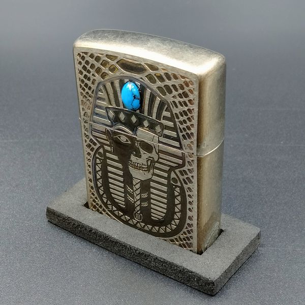 ZIPPO V-Pharao �ե��饪 ξ�̲ù� �����ž夲 �ݷ�ʸ���ʥҥ�������ա˥��åݡ�