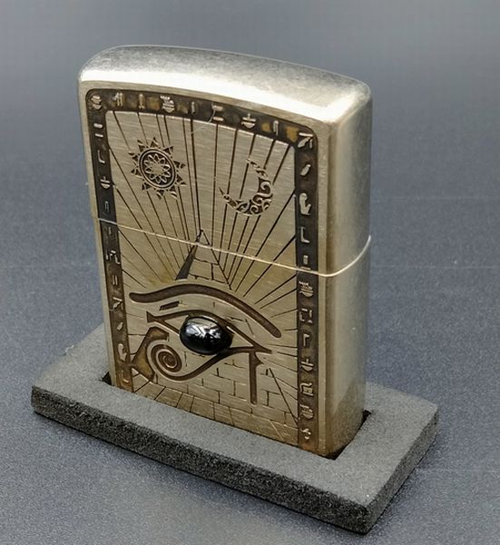 ZIPPO  V-Horus �ۥ륹 ξ�̲ù� �����ž夲 �ݷ�ʸ���ʥҥ�������ա˥��åݡ�