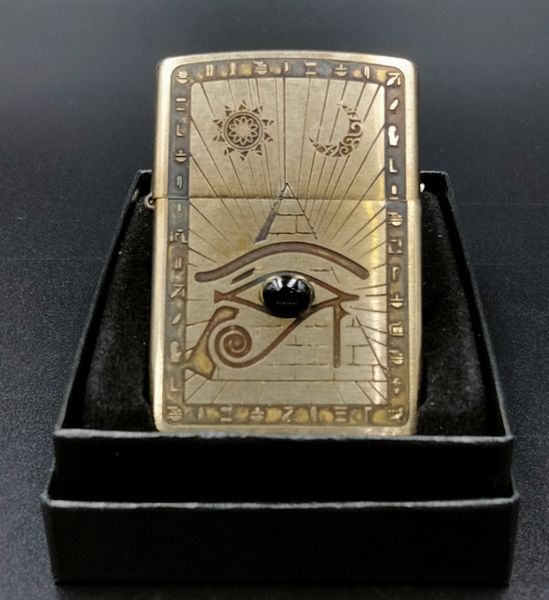 ZIPPO  V-Horus �ۥ륹 ξ�̲ù� �����ž夲 �ݷ�ʸ���ʥҥ�������ա˥��åݡ�