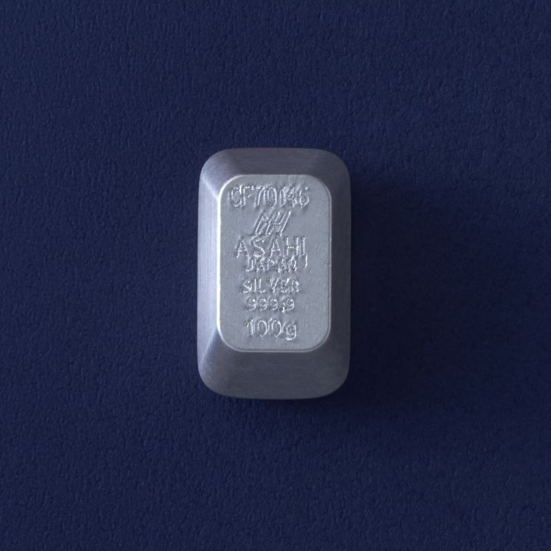 ASAHI JAPAN SILVER 999.9 100g 純銀 インゴット 銀100g インゴット 10個セット（純銀・銀地金）通販｜ASAHI Online Store
