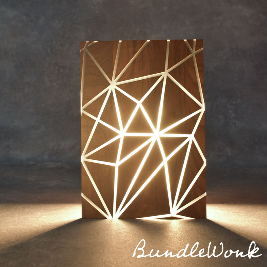 IGT天板 1ユニット（ワンユニット） 幾何学 BLACK ウォールナット＆レジン