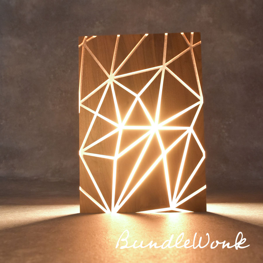 IGT天板 1ユニット（ワンユニット） 幾何学 AMBER ウォールナット＆レジン