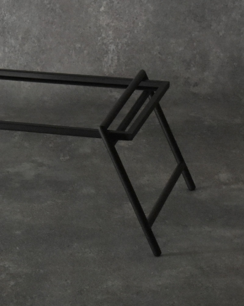 アイアンテーブル脚 1本売り 軽量 Sサイズ キャンプ ソロキャンプ ファミキャン