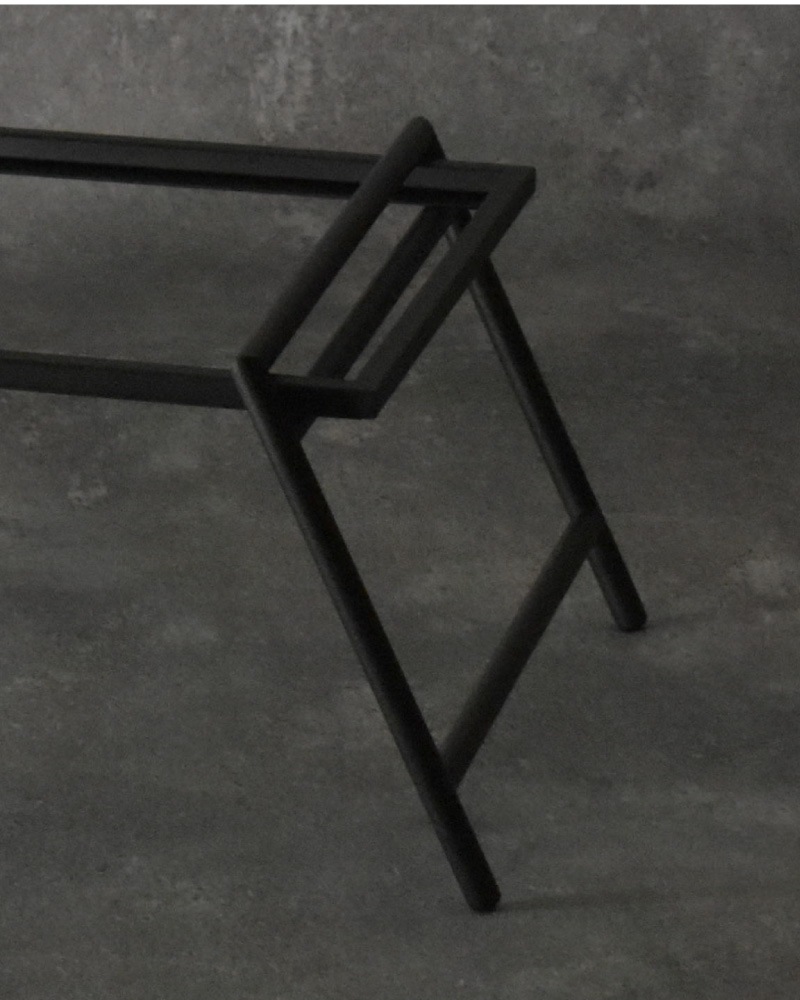 アイアンテーブル脚 1本売り 軽量 Sサイズ キャンプ ソロキャンプ ファミキャン