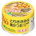 CIAO（チャオ缶） とりささみ＆焼かつお かつお節入り(85g)いなば