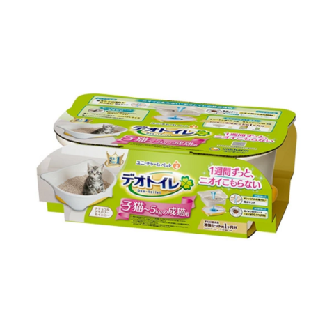 デオトイレ 子猫から体重5kgの成猫用 本体セット 4520699635544