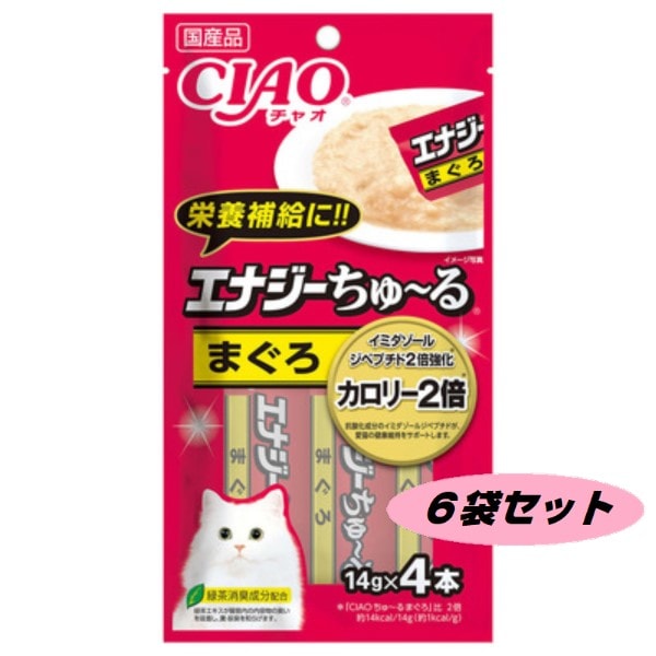 チャオ ちゅ～る 総合栄養食 まぐろ 14g×4本 6袋セット