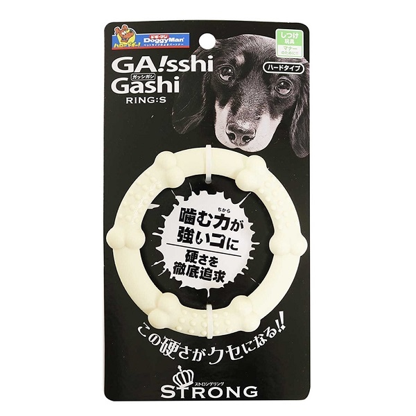 ドギーマン ガッシガシ リング S 4976555856965 ハードタイプ