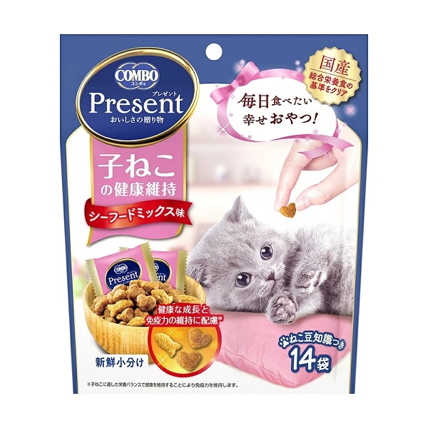 コンボ プレゼント キャット おやつ 子ねこの健康維持 42g