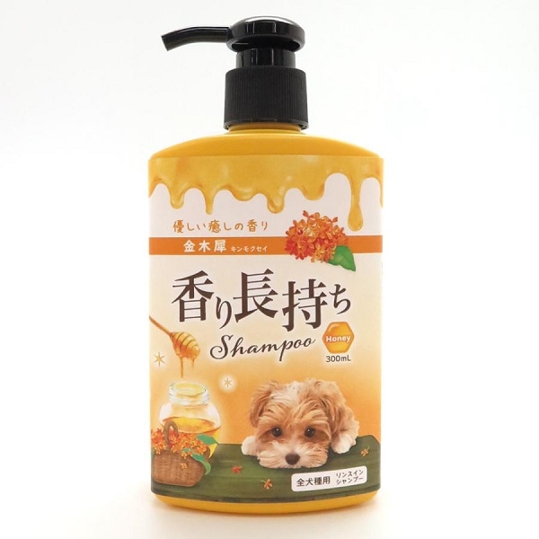 香り長持ちシャンプー キンモクセイ 300mL 犬用 4975677050749