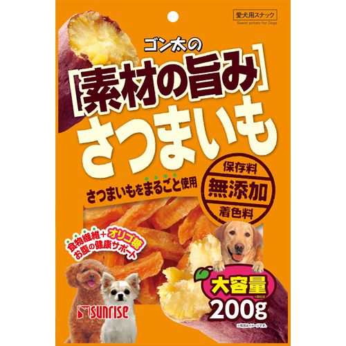 ゴン太の素材の旨み さつまいも 200g 4973321931413 マルカン